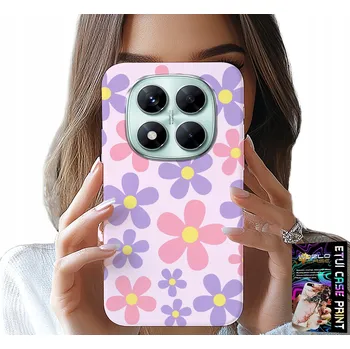 Pouzdro na mobilní telefon POUZDRO pro XIAOMI NOTE 14 PRO 5G - Barevné Sedmikrásky, Sedmikráska, Květiny