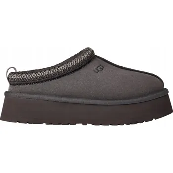 Dámské tenisky Dámské Papuče UGG Tazz Slipper Obsidian na platformě, šedé, módní vel. 40