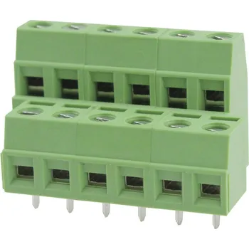 Elektrický konektor Degson DG127A-5.08-04P-14-00AH šroubová svorkovnice 2.08 mm² Pólů 4 zelená 1 ks