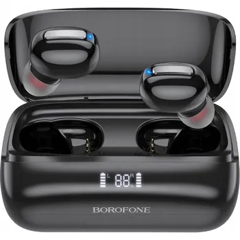 Sluchátka Borofone Bluetooth sluchátka TWS BE55 Perfect Černá