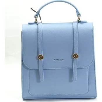 Kabelka Diana&Co dámský elegantní batoh DHJ724-2 SKY BLUE