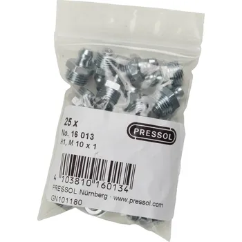 Závitová tyč Pressol Kuželový čep H1-rovný, M 10 x 1-v 25 ks
