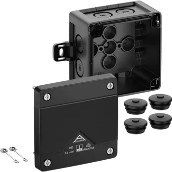 Elektroinstalační krabice Spelsberg 40200101 rozbočovací krabice (d x š x v) 92 x 92 x 60 mm černá IP66, IP67, IP69 1 ks