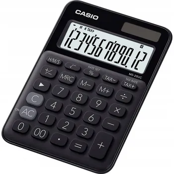 Kancelářská technika Kancelářská KALKULAČKA CASIO MS-20UC-BK ČERNÁ