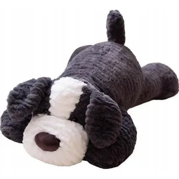 plyšák Plyšová Plyšák Pejsek Tmavě Šedý 30 cm