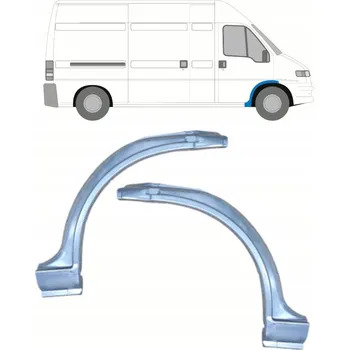 Zavěšení kol Opravná sada předního podběhu kola pro Citroen Jumper 1994-2006 / Levá + Pravá