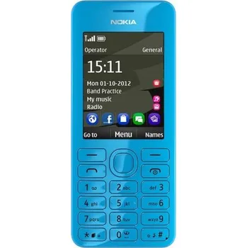 Mobilní telefon Mobilní telefon Nokia Asha 206 8 MB / 10 MB 2G modrý