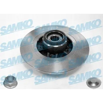 Brzdový kotouč Samko R1033PCA Brzdový kotouč