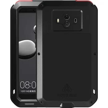 Pouzdro na mobilní telefon Zadní Kryt Love Mei pro Huawei Mate 10, černý