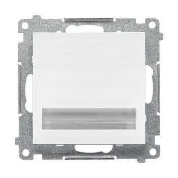 Nástěnné svítidlo LED schodišťové svítidlo 14V teplá bílá Matná bílá Simon 55 - TOS3K14.01/111