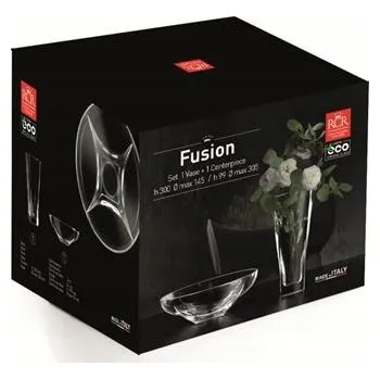 Váza Skleněná sklo Bohemia 30,5 x 30 cm