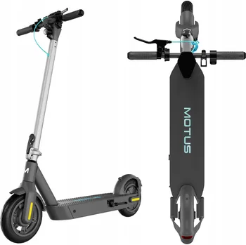 Elektrokoloběžka Elektrická koloběžka Motus Scooty 10 Gen 4 350 W šedo-tyrkysová