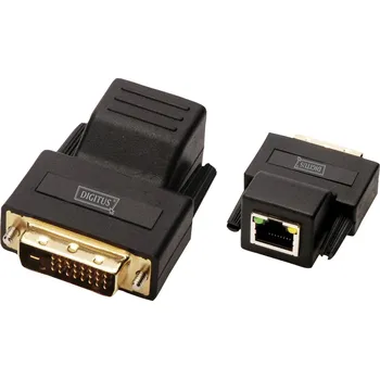 Hi-Fi komponenty Digitus DS-54101 DVI extender (prodloužení) přes síťový kabel RJ45 75 m