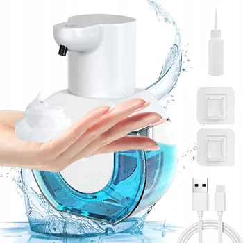 Dávkovač mýdla Bezdotykový dávkovač mýdla na podlahu Bedee 420 ml bílý