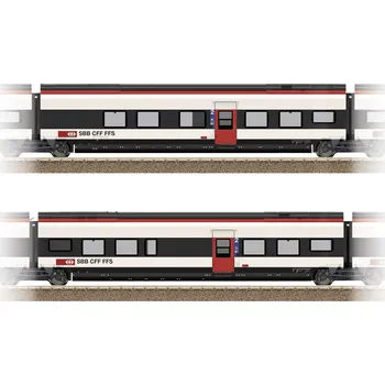 Modelová železnice TRIX H0 23281 Doplňková sada 1 k Giruno SBB B(B11) 2. Třída a C(B10) 2. Třída