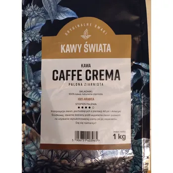 Káva Káva zrnková směs Coffee Caffe Crema 1000 g