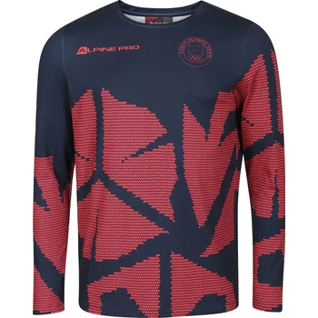 Pánské oblečení Alpine Pro Olympijská kolekce Česká republika ZOH 2026 Fiducios MTSF991691SZ