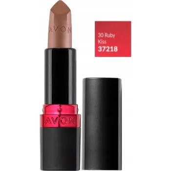 Přípravek na rty AVON Ultramatná rtěnka odstín 30 RUBY KISS