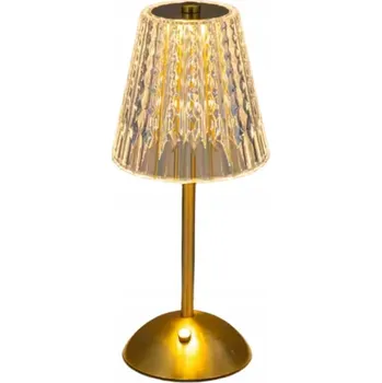 Lampička Stolní lampa Milagro Elba čirá, žlutá 1,6 W