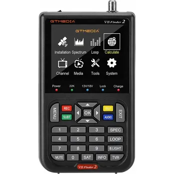 Měřič SAT GTEMEDIA FreeSAT V8 FINDER 2 black