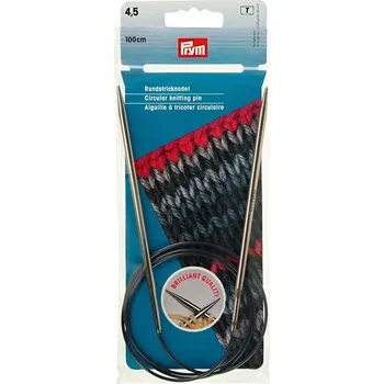 Nástroj na niť a příze JEHLICE S VLÁKNY PRYM KOVOVÉ 100 cm 4,5 mm 212 156