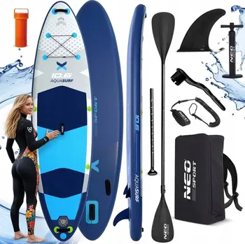 Plavecká nafukovací paddleboard STAND UP PADDLE 320 cm PŘÍSLUŠENSTVÍ SET