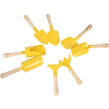 Hračka na písek Classic World Edu kovové nářadí na písek a do zahrady pro děti, 8 ks