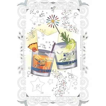 Dárkový POUKAZ Ozdobná Dárková Kartička SUVENÝR Přání Gratulace Krásná