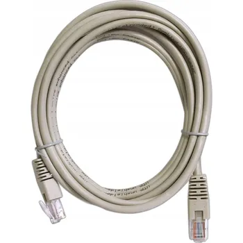 Síťový kabel ART Síťový kabel Patchcord UTP 5e 7,5 m šedý