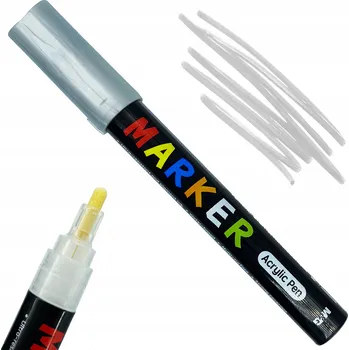 Akrylový fix M&G S110 stříbrný