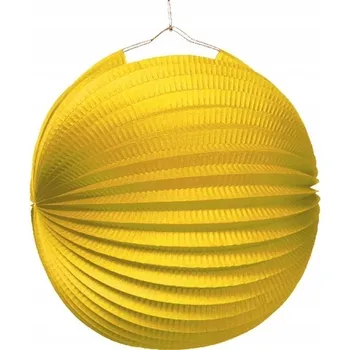 Party dekorace Lampion papírový - průměr 25 cm, mix barev