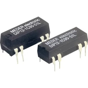 Relé StandexMeder Electronics DIP05-1C90-51D relé s jazýčkovým kontaktem 1 přepínací kontakt 5 V/DC 0.5 A 10 W DIP-8