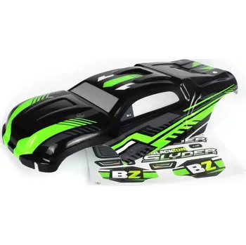 RC náhradní díl BlackZon Karoserie lakovaná ST Černo/Zelená 1/16