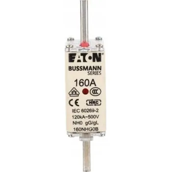 Pojistková vložka Eaton 500 V IP20 160 A