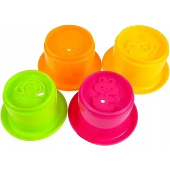 Hračka pro nejmenší Kačenka do vany Sada do vany Kelímky