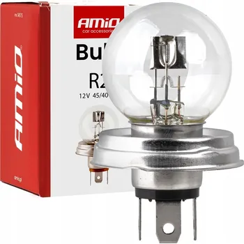 Autožárovka Halogenová žárovka R2 12V 45/40W patice P45t AMIO-04515