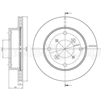 Brzdový kotouč Brzdový kotouč METELLI 23-0691