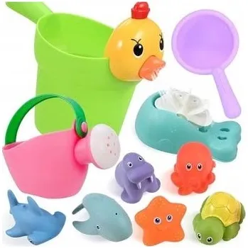 Hračka pro nejmenší Hračky do vany pro děti Mořská zvířátka plovoucí