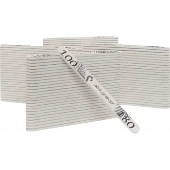 Pilníky na nehty Aba Group Slim Plameňák rovné 100/180 100 ks