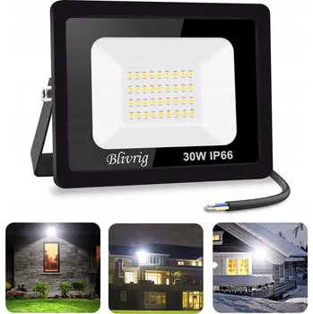 LED venkovní reflektor Blivrig 30W 6500K studená bílá