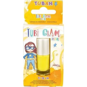 Lak na nehty SMÝVATELNÝ PERLEŤOVÝ LAK NA NEHTY PRO DĚTI ŽLUTÝ