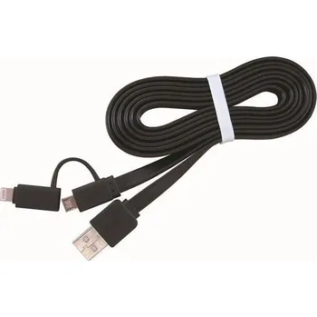 Datový kabel Kabel Gembird USB - Apple Lightning 1 m černý
