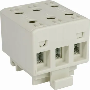 svorka Průchozí svorka na lištu AL/CU 75A 3x(1,5-16)mm2 WLZ35/3x16/s šedá