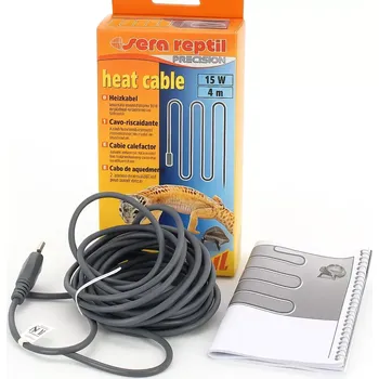 Topení do terária Sera Reptil Heat Cable 15 W 4 m
