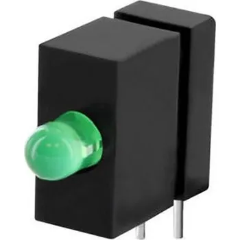 Polovodič Vossloh Schwabe WU-B-E-3101G LED modul zelená 3 mm 15 mcd Bulk