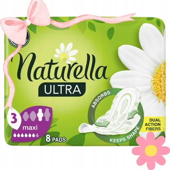Menstruační vložka Hygienické vložky Naturella Ultra Maxi s křidélky 8 ks