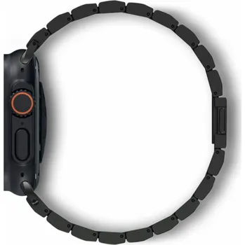 Sporttester Decoded remienok Titanium Traction Strap pre Apple Watch 44-49mm - Black Titanium