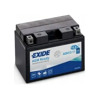 Motobaterie MOTOCYKLOVÁ AKUMULÁTOR EXIDE AGM AGM12-11 11AH 205A