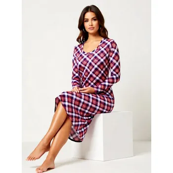 Dámská noční košile Dámská Noční Košile FOLTÝN DKHL 344 Velikost: S, Materiál: Dlouhý rukáv