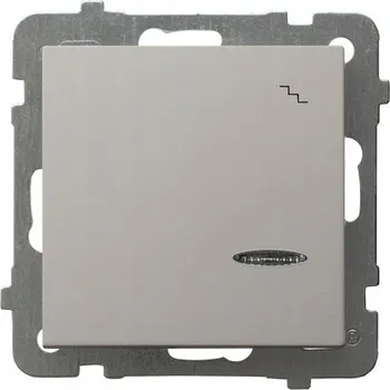 vypínač SCHODIŠŤOVÝ SPÍNAČ JEDNOPÓLOVÝ S PODSVÍCENÍM OSPEL AS ŁP-3GS/m/82 KAŠMÍR